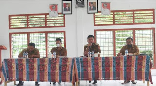 Bupati Nias Barat Monitoring dan Evaluasi Desa Bermasalah