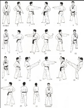 Võ Taekwondo Bài Quyền Số 1