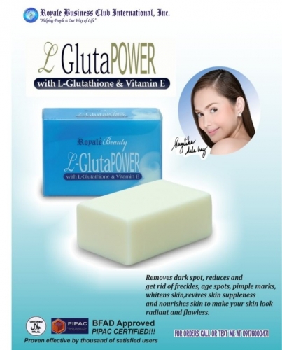 Royale Beauty Products: Best whitening soap l gluta power