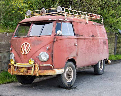 Soulful old VW van