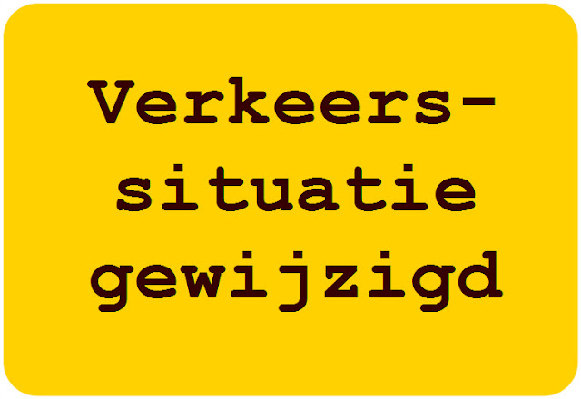 Vraag: wanneer is een verkeerssituatie niet meer gewijzigd?