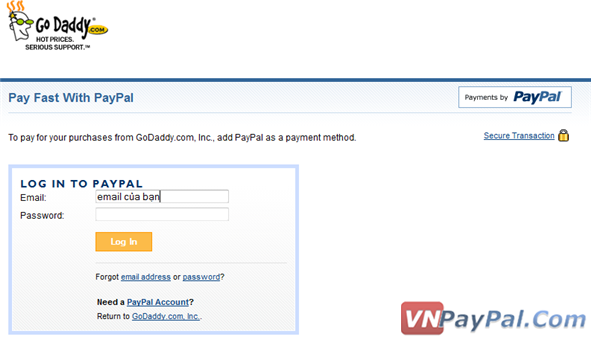 Hướng Dẫn Thanh Toán Trực Tuyến Với Thẻ VISA và PayPal