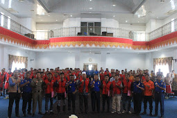 Bupati Hamsuardi Kukuhkan 133 Orang Relawan Pemadam Kebakaran