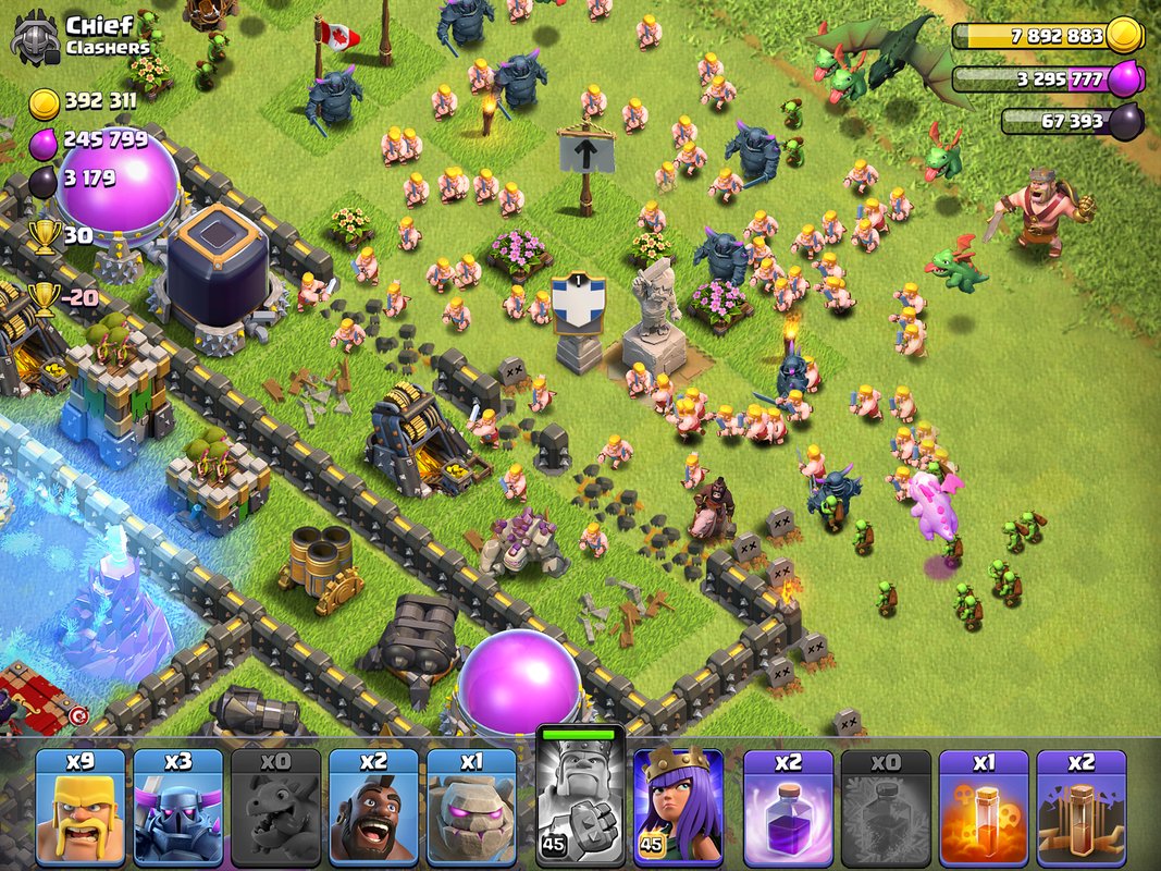 Clash Of Clans v9.434.18 Apk For Android Online Update ...