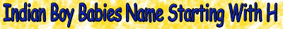 Hindu boy kids name with meanings