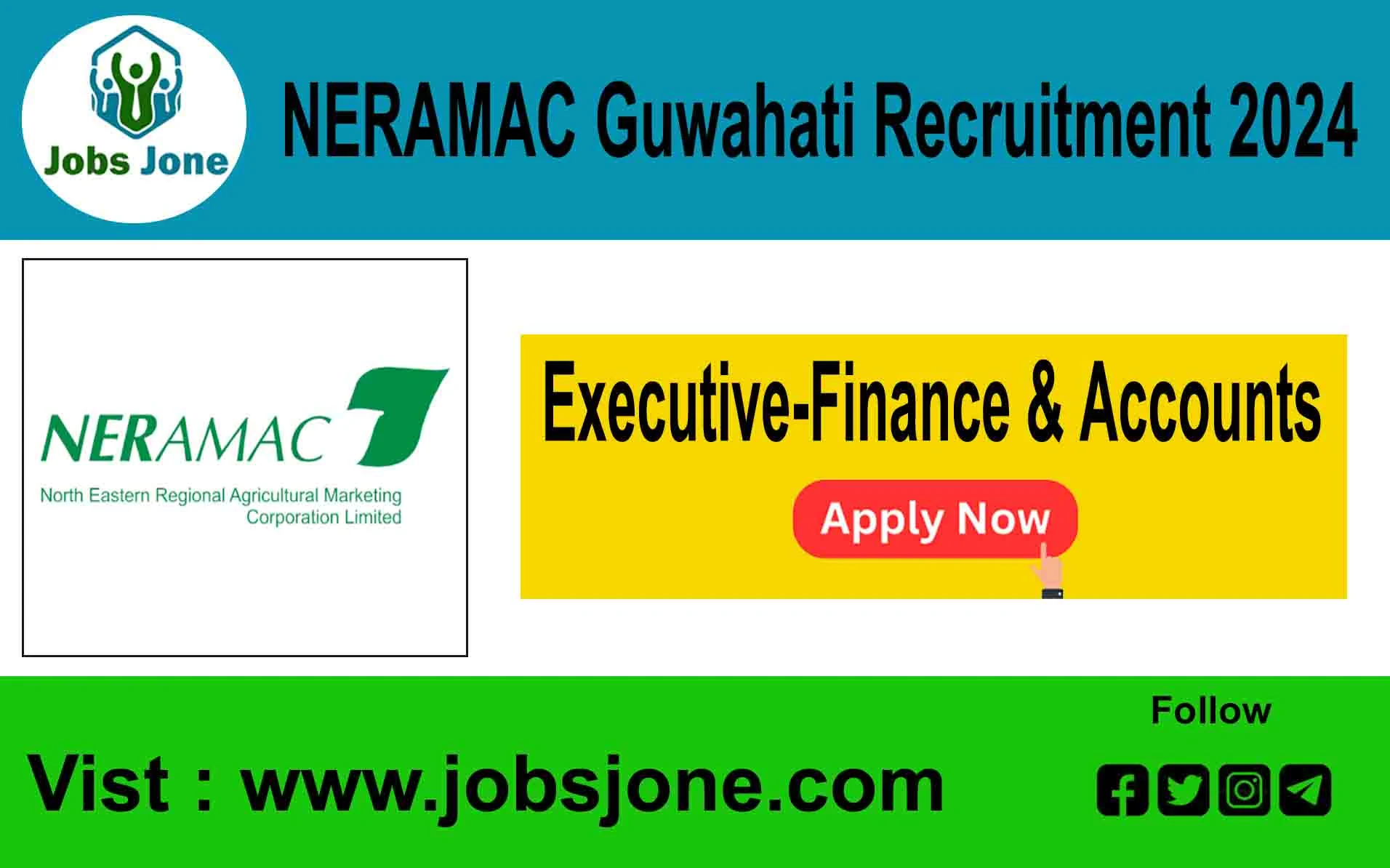 NERAMAC Guwahati Recruitment 2024