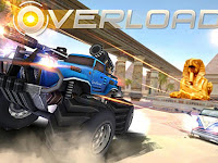 Download Overload: 3D MOBA car shooting MOD APK v1.0 Game Online Terbaru 2017 Gratis