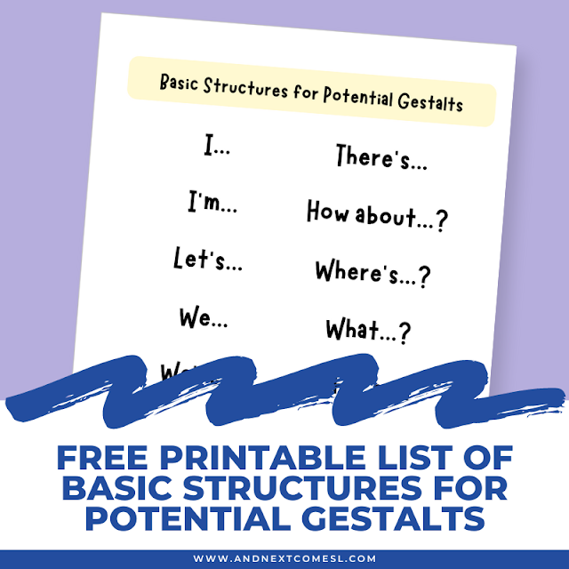 Free printable list of basic structures for potential gestalts to model for gestalt language processors in NLA stage 1