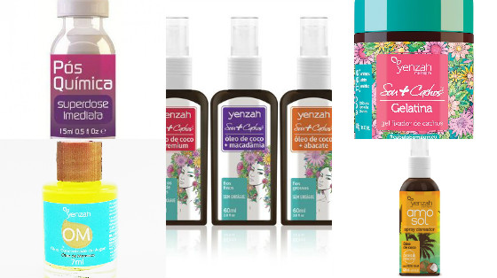 produtos yenzah liberados low poo