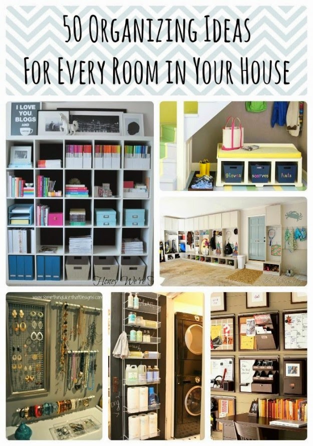 50 DIY Organization  Ideas  For Every Room In Your Home  