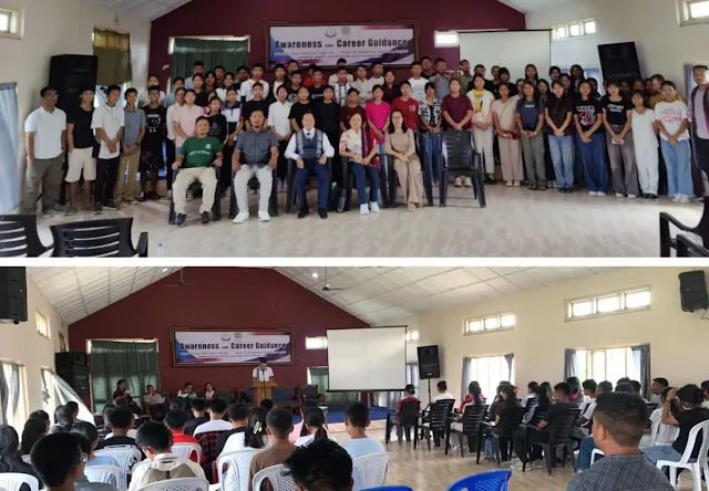 HSA Tuiṭhaphai JHQ and HDA Host Career Guidance Programme at Rengkai