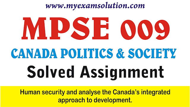 human security , the canada approach to development