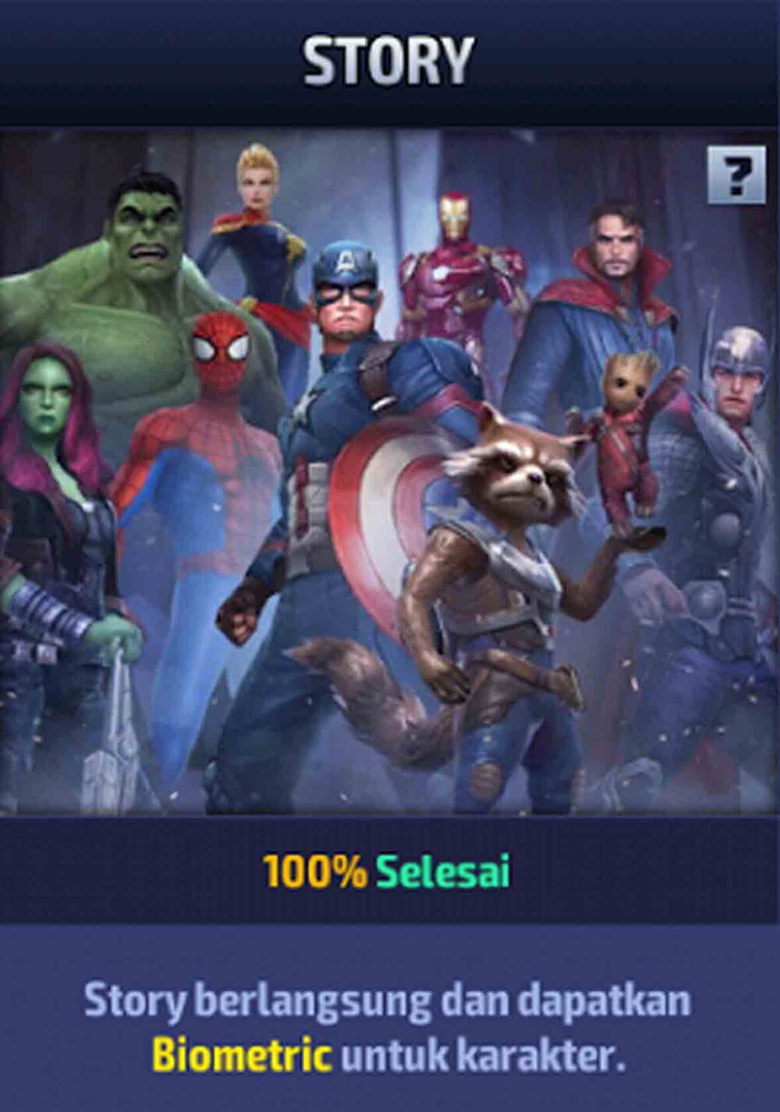 Hero wajib build di story marvel future fight