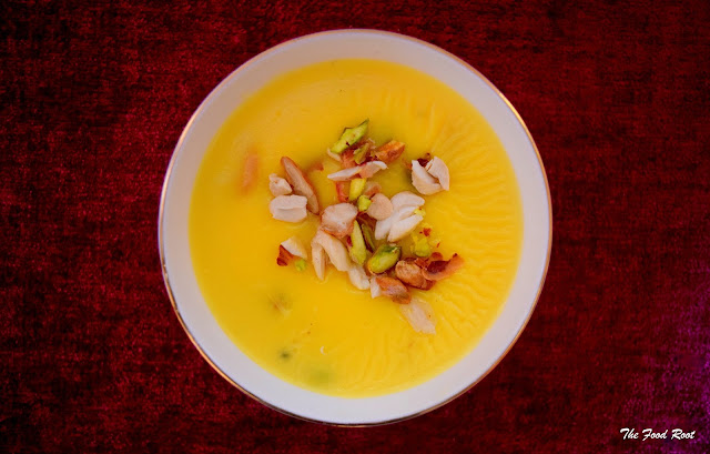 there is nothing more pleasurable than digging into a bowl of chilled vanilla dry fruit cu DRY FRUIT CUSTARD