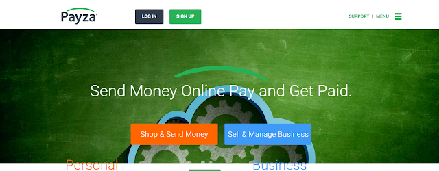 PayZa send and receive money online in a easy way