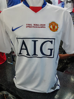 Jual jersey retro, retro murah, jersey MU away final UCL 09