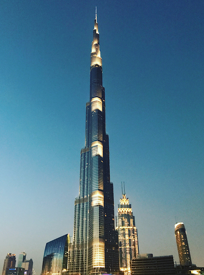 Burj Khalifa in Dubai