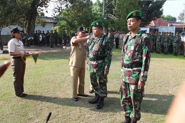 WAKIL BUPATI SUKOHARJO BUKA GELADI POSKO 1 TA.2014 KODIM 0726/SKH