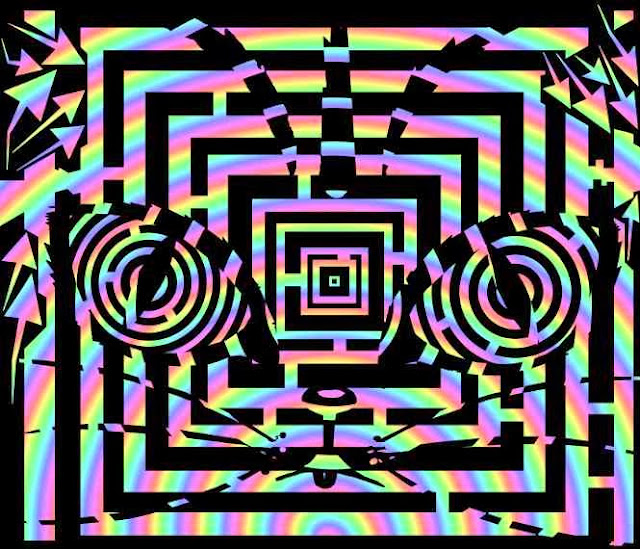 trippy cat maze