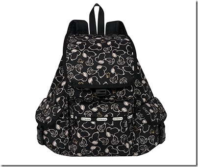 Peanuts X LeSportsac 7839 Voyager Backpack 01