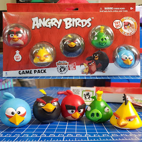 Angry Birds Mission Game Pack and underneath the 5 characters out of the box