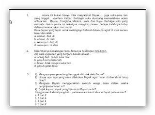 Kumpulan Soal Try Out SMP Semua Pelajaran Lengkap 2015-2016