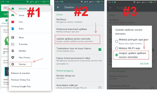 Cara Agar Aplikasi Android Tidak Update Otomatis 