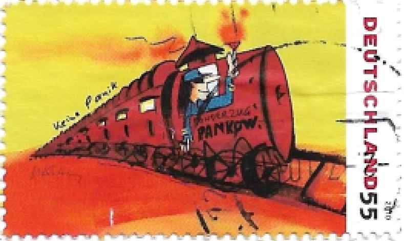 Selo Trem especial para Pankow