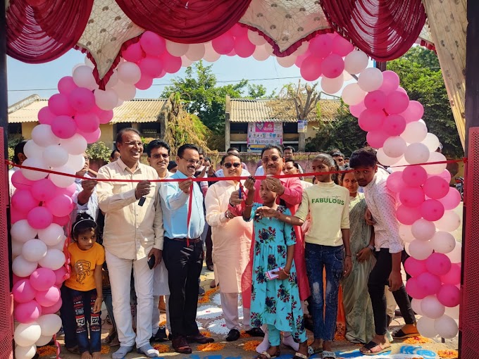 केबिनेट मंत्री ने लाड़ली लक्ष्मी वाटिका एवं मार्ग का किया लोकार्पण।   Cabinet Minister inaugurated Ladli Laxmi Vatika and Marg