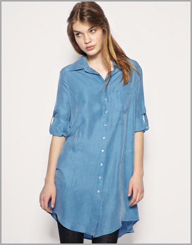 washed silk shrtdrs