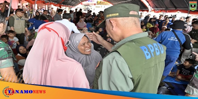 BNPB, TNI, dan Polri Komit untuk Sumbar, Gubernur Mahyeldi Imbau Warga Terdampak Bencana Tak Khawatir