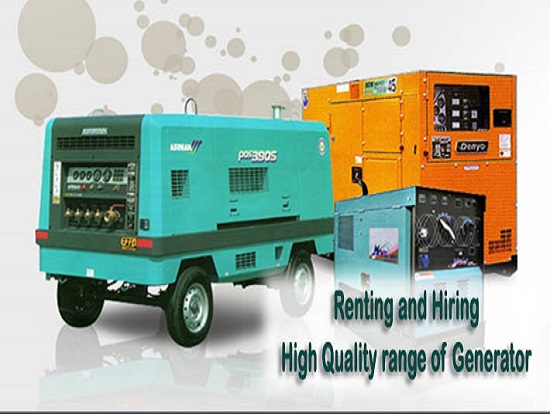 Generator on hire in South Delhi