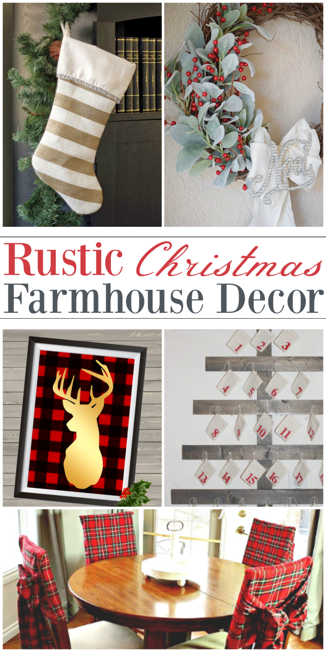 The Life of Jennifer Dawn: Rustic Christmas Farmhouse Decor