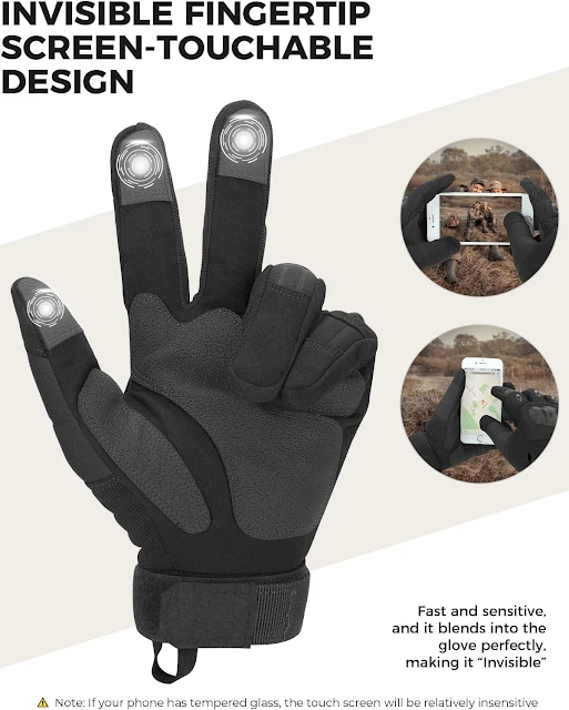 Kemimoto Tactical Gloves Review, Specs & Price Geared Up and Ready for Adventure 3