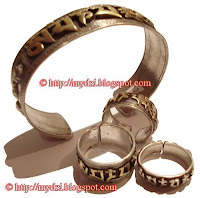 Buddhist Rings and Bangle