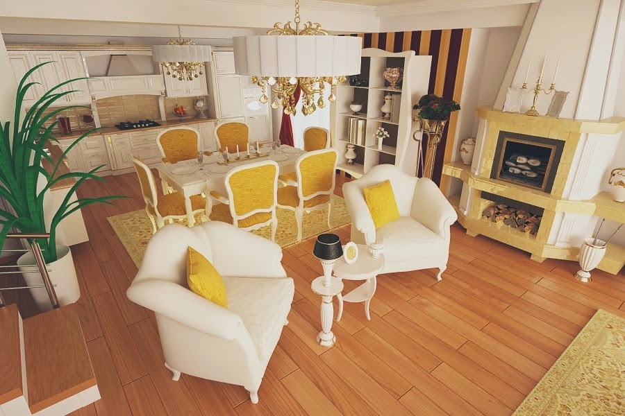 Design interior case apartamente | Mobilier clasic de lux Constanta