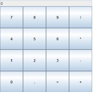 Simple Calculator program in java using applet