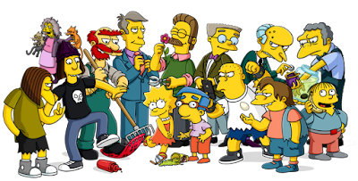 the simpsons characters png