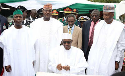 Buhari, Saraki, Osinbajo and Dogara Dazzle At Nigeria's Independence Day Celebration
