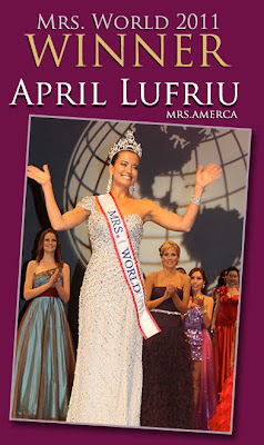 mrs. world 2011 winner america usa april lufriu