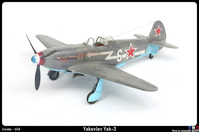 Maquette du Yak 3 de Zvezda au 1/48.