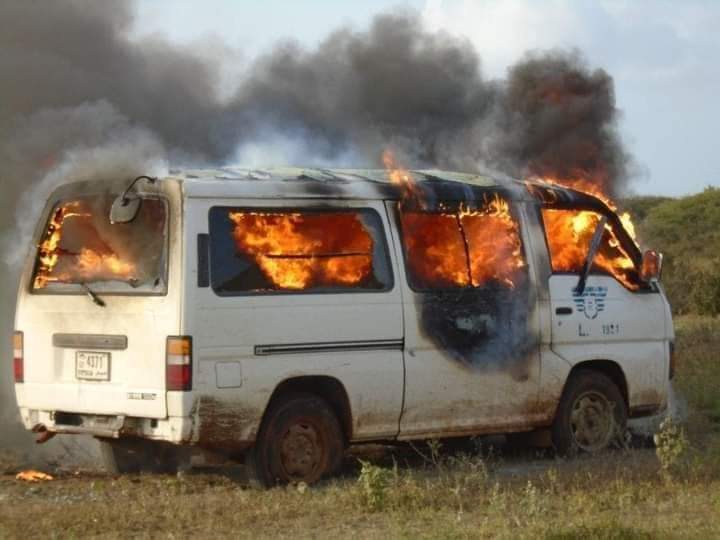 Deaths and injuries in the explosion of a bus carrying civilians in the Lower Shabelle region