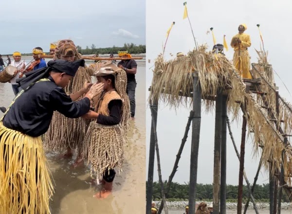 Perayaan Hari Moyang Laut Tradisi Budaya Masyarakat  Mah Meri (Puja Pantai)