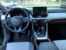 Interior view of 2019 Toyota RAV4 Adventure