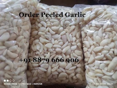 Order Peeled Garlic