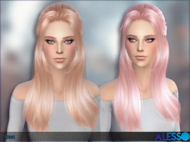 Best sims 4 female hair cc, sims 4 alpha hair cc