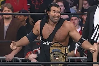 WCW Mayhem 1999 - Scott Hall defended the WCW and TV titles against Booker T