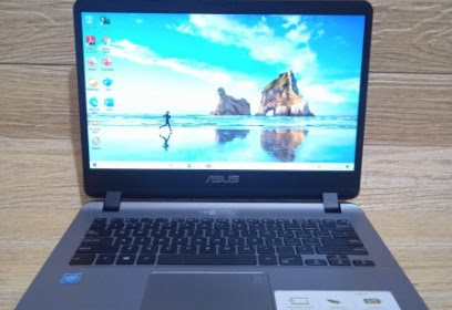 Harga Laptop Asus A407M Bekas RAM 4GB HDD 1TB Intel Celeron N4000