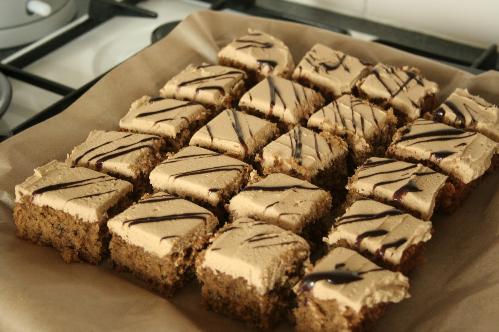 Dann Good Cake Challenge 9 Coffee & Walnut Tray Bake