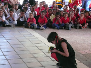 Gianna Rebolledo es una niña actriz, que a pesar de su corta edad, ya tiene en su haber más de 300 presentaciones, entre las puestas en escena más emblemática, se puede mencionar Petra la Caimana del Orinoco, la cual la premió como mejor actriz infantil en el año 2009